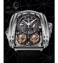 Jacob & Co. 捷克豹 [NEW][LIMITED 18 PIECE] Twin Turbo Furious Baguette White Gold TT800.30.BD.AA.A