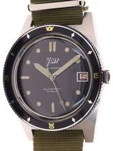 Thumbnail von Voit Gents automatic Divers Wristwatch Super – Waterproof SDW-2 AMF Skin Diving Watch also called Date-C-Matic