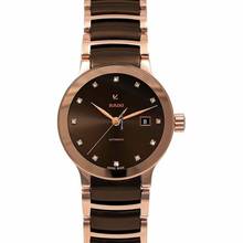  Rado Centrix R30183752 - Centrix Automatic Diamonds Brown Dial Ladies Watch </h1> 