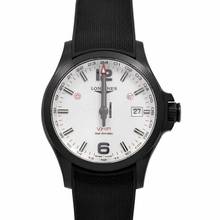  Longines Conquest L37282769 - Conquest VHP GMT Quartz Silver Dial Men's Watch </h1> 