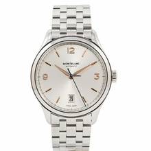  Montblanc Heritage Chronométrie MB112519 - Heritage Chronométrie Automatic Silver Dial Stainless Steel Men's Watch </h1> 