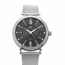 Thumbnail von IWC Portofino Automatic IW458110 - Portofino Automatic 37 Automatic Slate-coloured Dial Diamond Hour Markers Unise </h1>