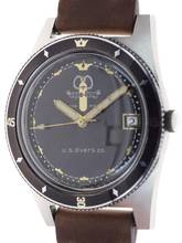 Thumbnail von Aqualung Gents automatic Divers Wristwatch Super – Waterproof SDW-2 Skin Diving Watch also called Date-O-Matic