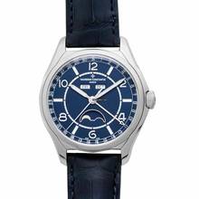 Thumbnail von Vacheron Constantin Fiftysix 4000E/000A-B548 - FiftySix Complete Calender Stainless Steel Automatic Blue Dial Men's Wat </h1>