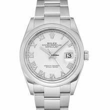  Rolex Datejust 36 126200-0008 - Datejust 36 Automatic White Dial Roman Index Men's Watch </h1> 