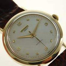 Thumbnail von Universal Genève 18 Kt Gold Bumper Hammerautomatik im original Zustand </h1>