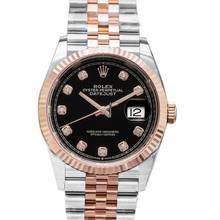 Thumbnail von Rolex Datejust 36 126231 - Datejust Automatic Black Dial Diamond Jubilee Rose Gold Ladies Watch </h1>