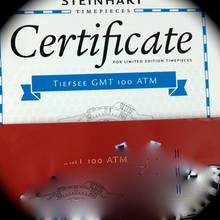 Thumbnail von Steinhart Tiefsee GMT DLC-EDITION 100 ATM Limited Edition 094 / 111 Stück NOS