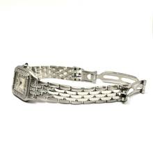 Thumbnail von Cartier Panthère Quartz 23mm Steel 0.55TCW Diamond Watch </h1>