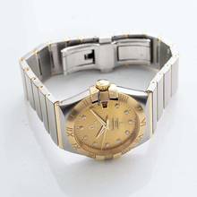 Thumbnail von Omega Constellation 123.20.35.20.58.001 - Constellation Co-Axial 35 mm Automatic Champagne Dial Diamond Indexe </h1>