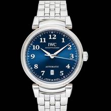 Thumbnail von IWC Da Vinci Automatic IW356605 - Da Vinci Automatic Blue Dial Stainless Steel Men's Watch </h1>