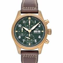 Thumbnail von IWC Fliegeruhr Spitfire Chronograph IW387902 - Pilot’s Watch Chronograph Spitfire Automatic Green Dial Men's Watch </h1>
