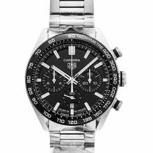 Thumbnail von TAG Heuer Carrera CBN2A1B.BA0643 - Carrera Automatic Black Dial Stainless Steel Men's Watch </h1>
