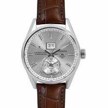 Thumbnail von TAG Heuer Carrera Calibre 8 WAR5011.FC6291 - Carrera Calibre 8 GMT Automatic Silver Dial Men's Watch </h1>