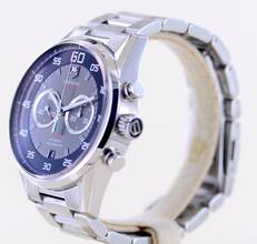 Thumbnail von TAG Heuer Carrera Calibre 36 Chronograph Flyback black Calibre 36 El Primero Steel Glasboden </h1>
