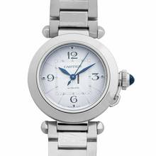 Thumbnail von Cartier Pasha WSPA0013 - Pasha de Cartier Automatic silver Dial Stainless Steel Ladies Watch </h1>