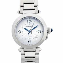 Thumbnail von Cartier Pasha WSPA0009 - Pasha de Cartier Automatic Silver Dial Stainless Steel Men's Watch </h1>