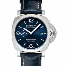 Thumbnail von Panerai Luminor 1950 PAM01313 - Luminor 1950 Automatic Blue Dial Steel Men's Watch </h1>