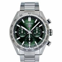Thumbnail von TAG Heuer Carrera CBN2A10.BA0643 - Carrera Calibre Heuer 02 Automatic Green Dial Men's Watch </h1>