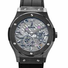 Thumbnail von Hublot Classic Fusion Ultra-Thin 545.CM.0140.LR - Classic Fusion Ultra-Thin Skeleton All Black Automatic Skeleton Dial Cera </h1>