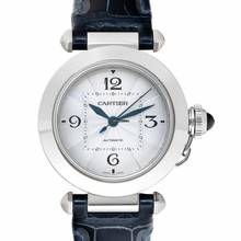 Thumbnail von Cartier Pasha WSPA0012 - Pasha de Cartier Automatic Silver Dial Steel Ladies Watch </h1>