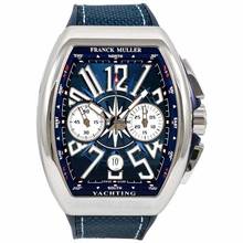  Franck Muller Vanguard V 45 CC DT AC YACHT (BL) - VANGUARD Automatic Blue Dial Stainless Steel Men's Watch </h1> 