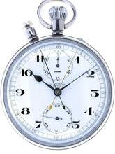  Lemania Gents Pocket Watch Split Second Chronograph Rattrapante </h1> 