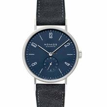 Thumbnail von NOMOS Tangente 38 166 - Tangente 38 Midnight Blue Dial Manual-winding Black Strap Men's Watch </h1>