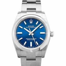 Thumbnail von Rolex Oyster Perpetual 34 124200-0003 - Oyster Perpetual 34mm Automatic Blue Dial Ladies Watch </h1>
