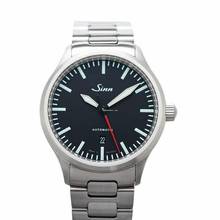  Sinn 836.010 - Series 836 Black Dial Solid Two-Link Stainless Steel Watch 43mm </h1> 