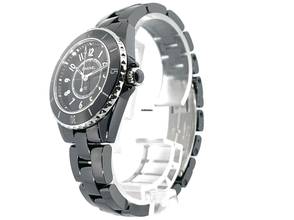 Thumbnail von Chanel J12 Schwarz 33 Quarz H5695 </h1>