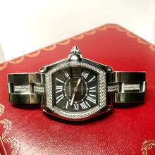 Thumbnail von Cartier Roadster 2510 Automatic 38mm Steel 1.69TCW DIAMOND Watch </h1>
