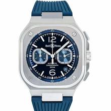 Thumbnail von Bell & Ross BR 05 BR05C-BU-ST/SRB - Instruments Br 05 Chrono Blue Steel Men's Watch </h1>