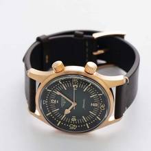 Thumbnail von Longines Legend Diver L37741502 - Heritage Legend Diver Green Dial Bronze Titanium Men's Watch </h1>