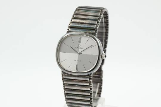  Omega De Ville NOS Vintage Ladies Watch Sterling Silver 