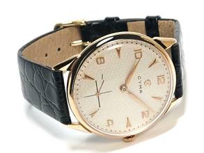 Thumbnail von Cyma Gents oversized Wristwatch </h1>