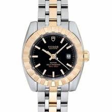Thumbnail von Tudor Classic 22013-0003 - Tudor Classic Automatic Black Dial Stainless Steel Ladies Watch </h1>