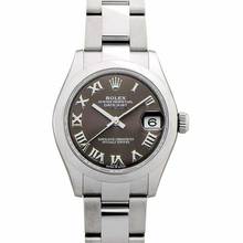 Thumbnail von Rolex Datejust 31 278240-0015 - Datejust 31 Stainless Steel Automatic Dark Grey Roman Dial Ladies Watch </h1>