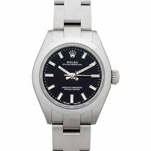 Thumbnail von Rolex Oyster Perpetual 28 276200-0002 - Oyster Perpetual Automatic Black Dial Ladies Watch </h1>