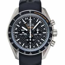 Thumbnail von Omega Speedmaster HB-SIA 321.92.44.52.01.001 - Speedmaster Co-Axial GMT Chronograph Numbered Edition Black Dial Tit </h1>