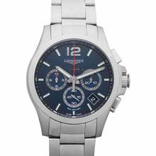 Thumbnail von Longines Conquest L37174966 - Conquest V.H.P. Perpetual Chronograph Quartz Blue Dial Men's Watch </h1>