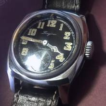 Thumbnail von Longines 3582 Majetek Big Turtle Handaufzug vom 27.12.1948 mit orig. Stammbuchauszug