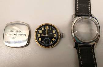 Thumbnail von Longines 3582 Majetek Big Turtle Handaufzug vom 27.12.1948 mit orig. Stammbuchauszug