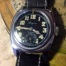 Thumbnail von Longines 3582 Majetek Big Turtle Handaufzug vom 27.12.1948 mit orig. Stammbuchauszug