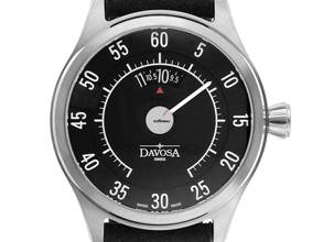 Thumbnail von Davosa Newton Speedometer Stahl Automatik Armband Leder 44mm Ref.161.587.55 Box&Pap. Full Set Neu