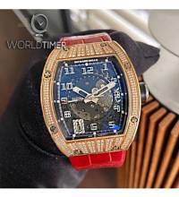 Richard Mille [2007 USED] RM 005 Med Set Diamonds Rose Gold Watch