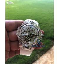 Thumbnail von Hublot [NEW][LIMITED 99 PC] Big Bang Tourbillon Power Reserve 5 days Sapphire 405.JX.0120.RT