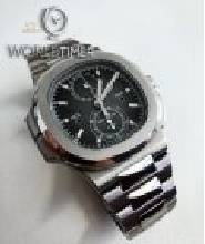 Thumbnail von Patek Philippe [2019 NEW] Nautilus Travel Time Steel Chronograph 5990/1A