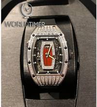 Richard Mille [NEW] RM 037 White Gold Med Set Diamonds Ladies Watch