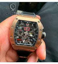 Richard Mille [2012 MINT] RM 011 Rose Gold Automatic Watch